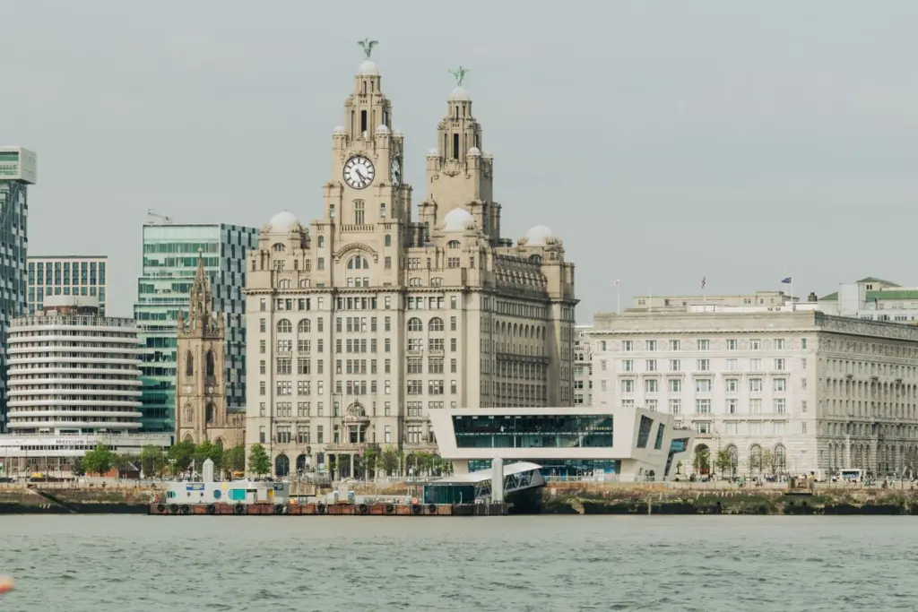 View of liverpool river