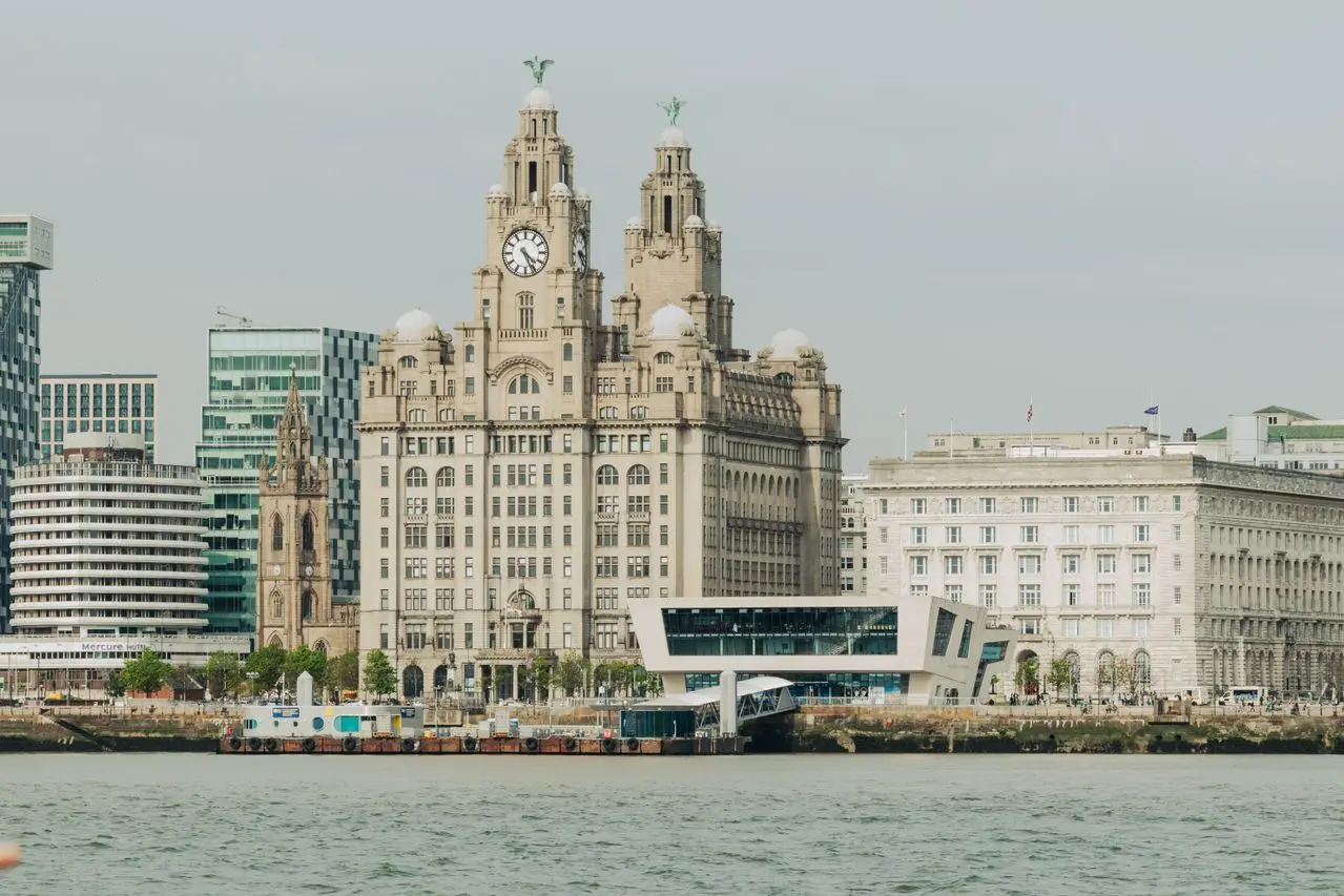 View of liverpool river