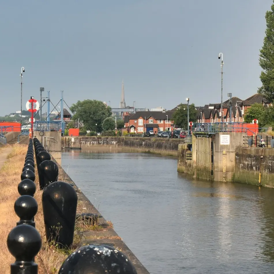 View of a canal in Preston